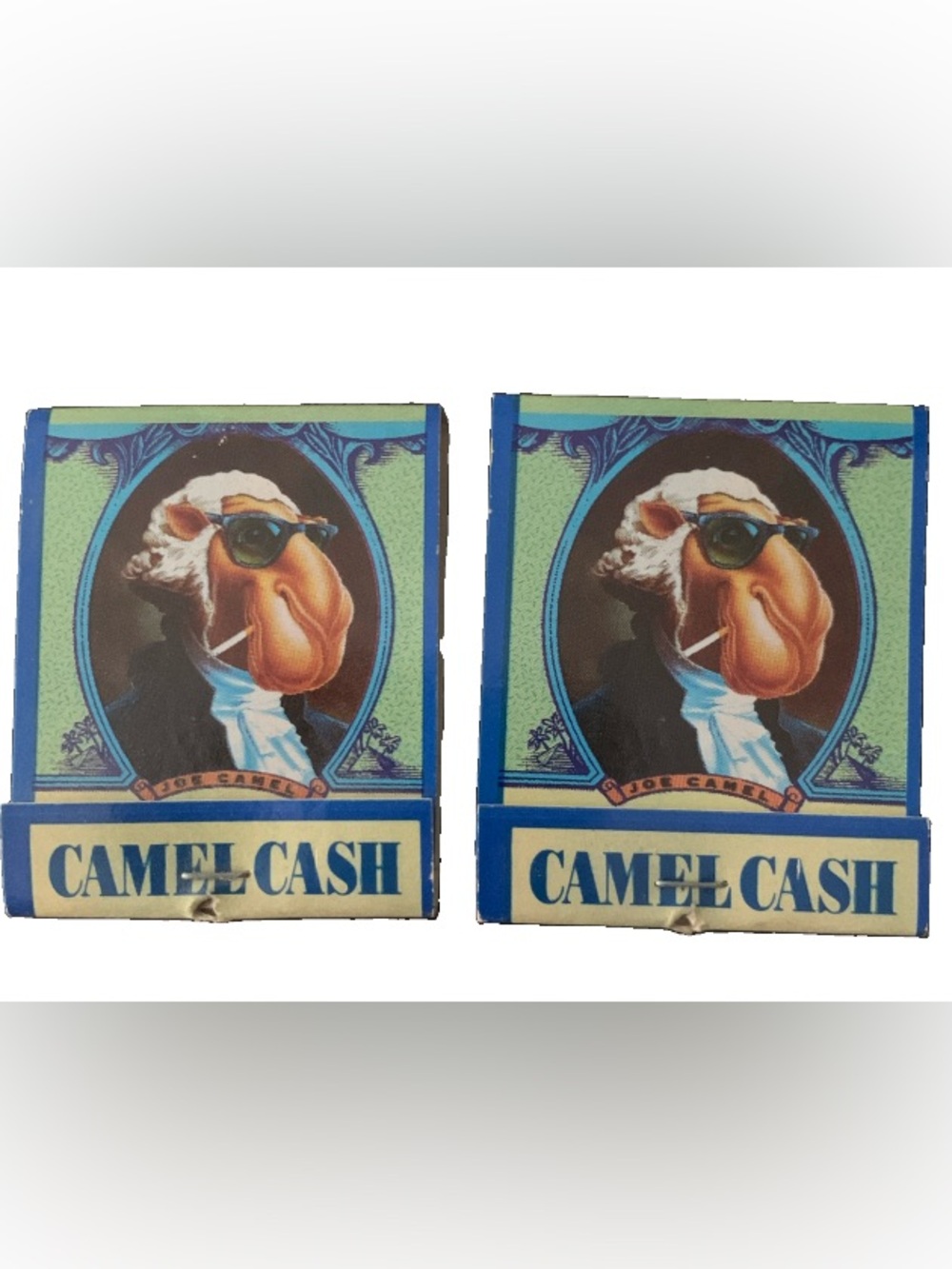 Vintage Matchbook Camel The Funny Money That's No Joke Camel Cash Lot of 2
